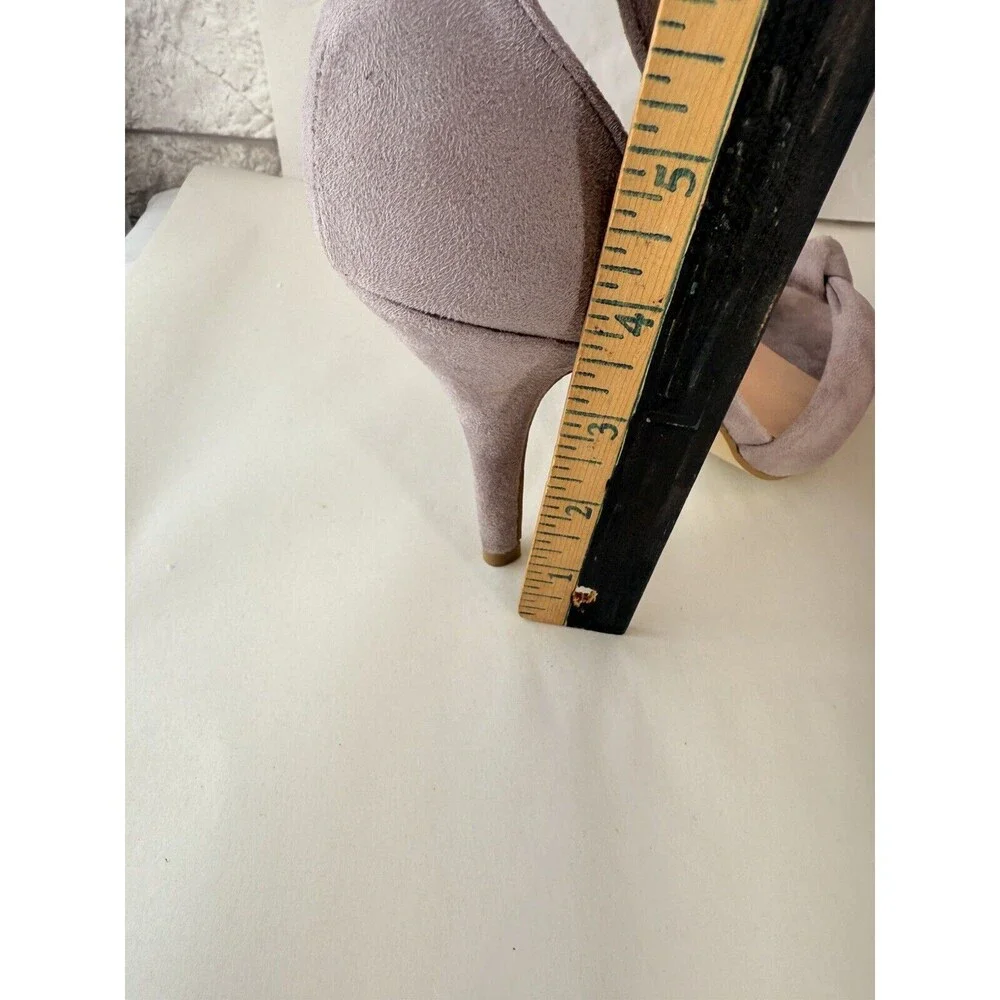 Women Open Toe Suede High Heels Stiletto Sandals Sexy Dressy Shoes  Ankl… - Picture 13 of 13